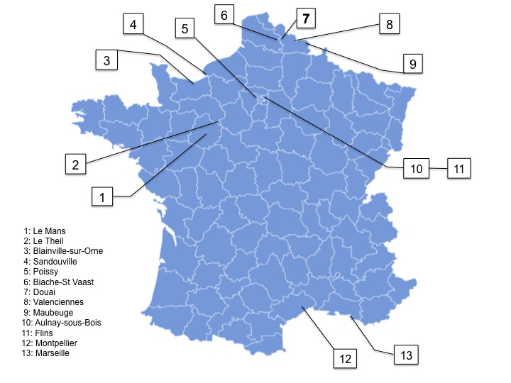 carte france